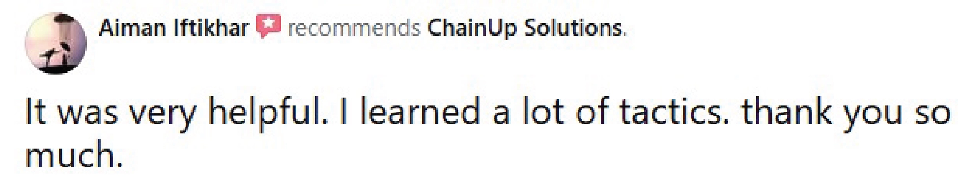 Student Review